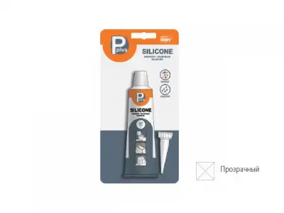 Герметик силиконовый санитарный P PLUS 