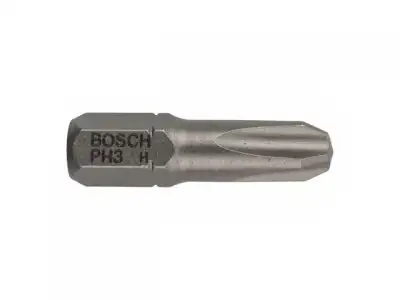 Насадка (бита) крестообразная PH3 25 мм BOSCH Extra Hart ( посадочн. шестигранник 1/4 