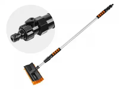 Щетка для мытья 125-207см телескоп. STARTUL PROFI (ST9077-02) (с подачей воды) наличный и безналичный расчет