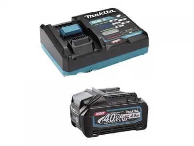 Комплект аккумулятор 40.0В  BL4040 XGT + зарядное устройство DC40RA XGT в кор. (MAKITA) наличный и безналичный расчет