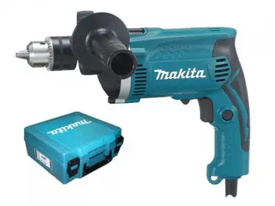 Дрель ударная MAKITA HP 1630 K в чем. (710 Вт, патрон ЗВП, 1 скор.) наличный и безналичный расчет