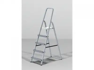 Лестница-стремянка алюм. 103 см 5 ступ. 3,6кг PRO STARTUL (ST9940-05) (Размеры профиля: Передний каркас 40х20х1, Задний каркас 30х20х1) наличный и безналичный расчет