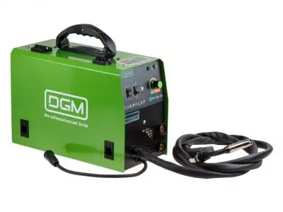 Полуавтомат сварочный DGM MIG-210P (230В; MIG/FLUX/MMA/TIG; встроенная горелка 2 м; смена полярности) наличный и безналичный расчет