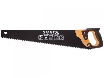 Ножовка по дер. 400мм STARTUL PROFI (ST4027-40) (7 TPI, каленый зуб, 3D заточка) наличный и безналичный расчет