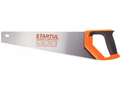 Ножовка по дер. 300мм с крупн. зубом STARTUL STANDART (ST4024-30) (3-4 TPI, каленый зуб) наличный и безналичный расчет
