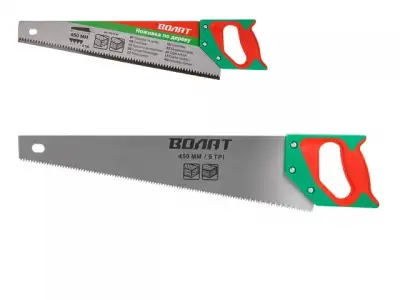 Ножовка по дер. 450мм ВОЛАТ (5 TPI) наличный и безналичный расчет