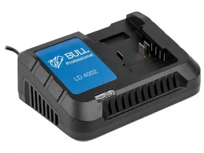 Зарядное устройство BULL LD 4002 (18.0 В, 4.0 А, быстрая зарядка) наличный и безналичный расчет