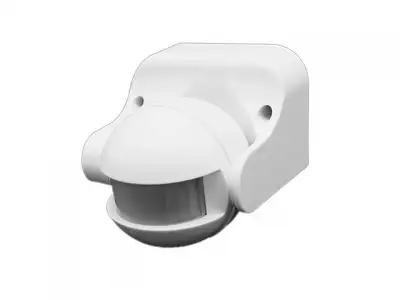 Датчик движения PMS-IR 009 1200Вт 180° 12м IP44 WH Jazzway наличный и безналичный расчет