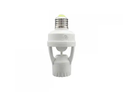 Датчик движения PMS-IR 045 60Вт Е27 360° 6м  IP20 WH Jazzway наличный и безналичный расчет