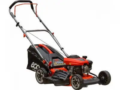 Газонокосилка бензиновая ECO LG-534 (4.0 л.с., шир. 46 см, ручной привод, мульчир., стальн.корпус, травосборник 50 л) наличный и безналичный расчет