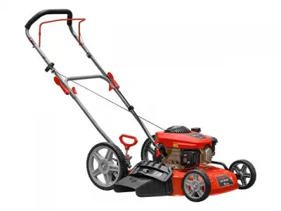 Газонокосилка бензиновая ECO LG-810 (4.0 л.с., шир. 51 см, ручной привод, мульчир., стальн.корпус, без травосборника) наличный и безналичный расчет