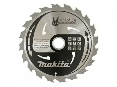 Диск пильный 235х30/16 мм 20 зуб. по дереву M-FORCE MAKITA наличный и безналичный расчет