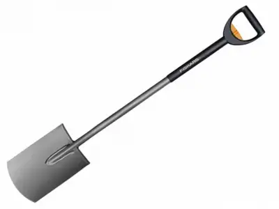 Лопата штыковая телескопическая прямая FISKARS SmartFit (131310) наличный и безналичный расчет