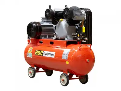 Компрессор HDC HD-A103 (600 л/мин, 10 атм, ременной, масляный, ресив. 100 л, 380 В, 3.30 кВт) наличный и безналичный расчет