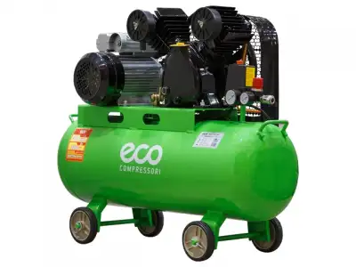 Компрессор ECO AE-705-B1 (380 л/мин, 8 атм, ременной, масляный, ресив. 70 л, 220 В, 2.20 кВт) наличный и безналичный расчет