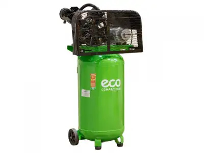 Компрессор ECO AE-1005-B2 (380 л/мин, 8 атм, ременной, масляный, вертикальный ресив. 100 л, 220 В, 2.20 кВт) наличный и безналичный расчет