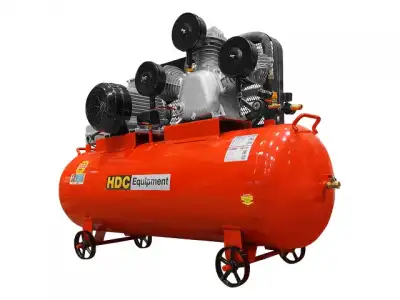 Компрессор HDC HD-A203 (900 л/мин, 10 атм, ременной, масляный, ресив. 200 л, 380 В, 6.50 кВт) наличный и безналичный расчет