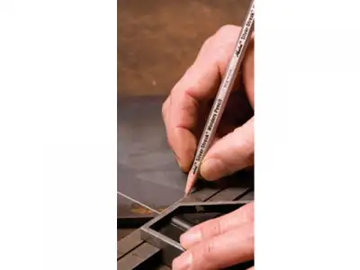 Карандаш разметочный сварщика флуоресцентный красный MARKAL (цвет красный) наличный и безналичный расчет