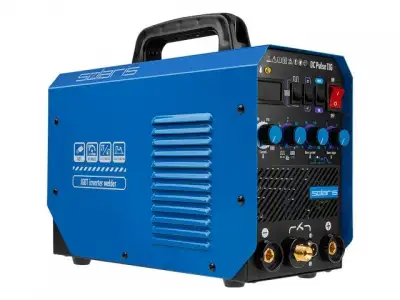 Инверторный аппарат аргонодуговой сварки SOLARIS TIG-200P (DC TIG; HF; Pulse; MMA; 180 A; 150 В-240 В) наличный и безналичный расчет