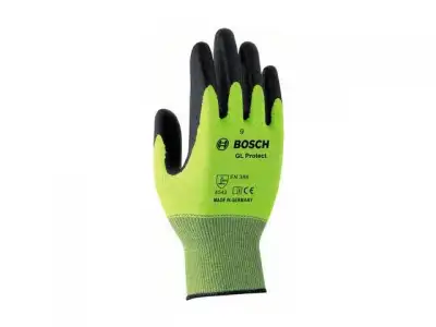 Перчатки защитные Cut Protection GL, Protect 9 BOSCH наличный и безналичный расчет