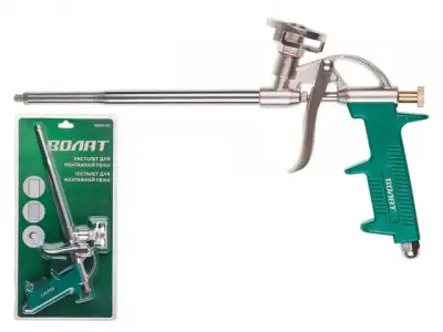 Пистолет для монтажной пены ВОЛАТ (в комплекте 4 насадки) наличный и безналичный расчет