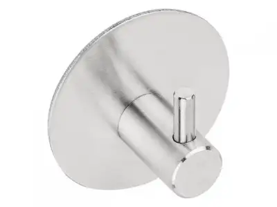 Крючок самоклеящийся VIRGO, нержавеющая сталь, карт.уп., PERFECTO LINEA наличный и безналичный расчет