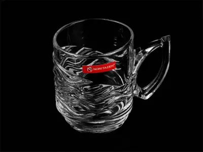 Кружка стеклянная, 260 мл, серия Tiffany, NORITAZEH наличный и безналичный расчет