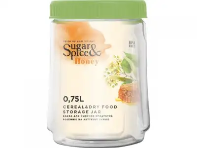 Банка для сыпучих продуктов Honey 0,75 л, фисташка, SUGAR&SPICE наличный и безналичный расчет