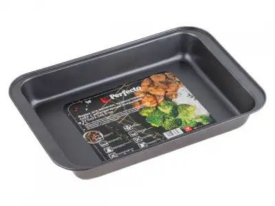 Форма для выпечки, прямоугольная, 37.5х25.5х5 см, антипригарное покрытие, CHEF, PERFECTO LINEA наличный и безналичный расчет