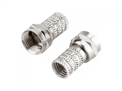 F-разъем RG-6, L=19 мм, медь (упак. 10 шт.) REXANT наличный и безналичный расчет