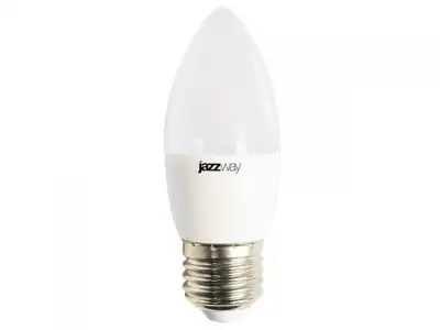 Лампа светодиодная C37 СВЕЧА 8Вт PLED-LX 220-240В Е27 3000К JAZZWAY (60 Вт  аналог лампы накаливания, 640Лм,теплый) наличный и безналичный расчет