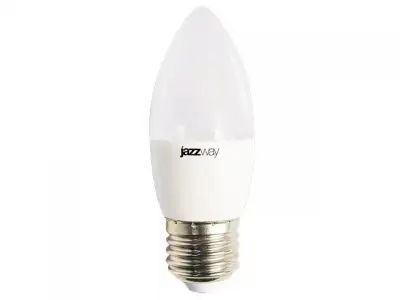 Лампа светодиодная C37 СВЕЧА 8Вт PLED-LX 220-240В Е27 4000К JAZZWAY (60 Вт  аналог лампы накаливания, 640Лм,нейтральный) наличный и безналичный расчет