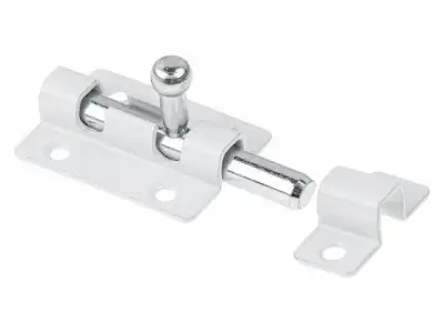 Шпингалет 40 мм, белый STARFIX наличный и безналичный расчет