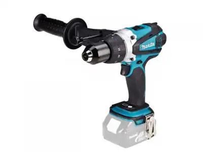 Аккум. ударная дрель-шуруповерт MAKITA DHP 458 Z + MAKPAC (18.0 В, БЕЗ АККУМУЛЯТОРА, 2 скор., 91 Нм, шурупы до 10 мм, сверление в металле до 13 мм) наличный и безналичный расчет