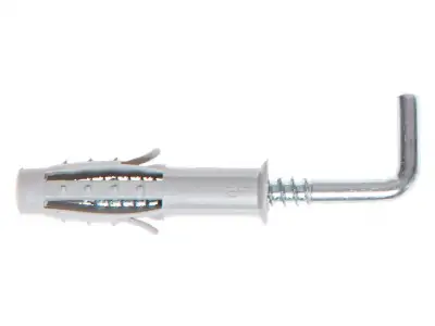 Дюбель с Г-образным крючком 12х60 мм (2 шт в зип-локе) STARFIX наличный и безналичный расчет