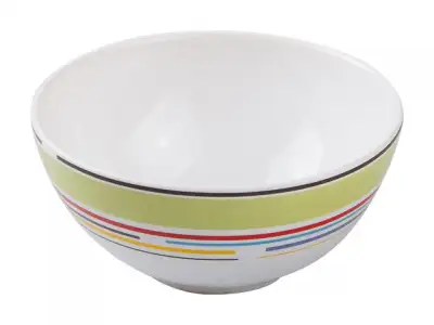 Салатник керамический, 123 мм, круглый, серия Самсун, оливковая полоска, PERFECTO LINEA (Супер цена!) наличный и безналичный расчет