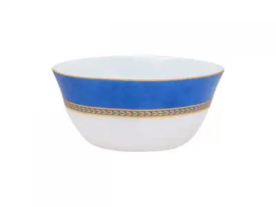 Салатник стеклокерамический, 100 мм, круглый, серия AMEERAH BLUE (Амира блю), DIVA LA OPALA (Sovrana Collection) наличный и безналичный расчет