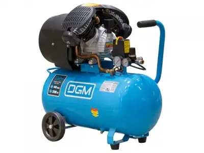 Компрессор DGM AC-254 (440 л/мин, 8 атм, коаксиальный, масляный, ресив. 50 л, 220 В, 2.20 кВт) наличный и безналичный расчет
