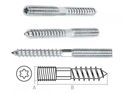 Шуруп-шпилька М8х220 мм STARFIX наличный и безналичный расчет