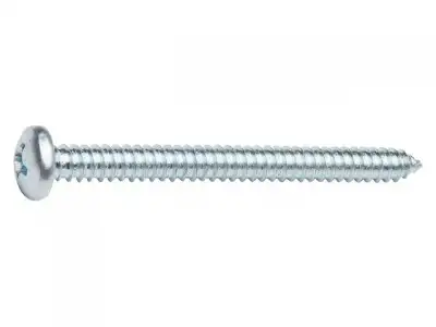 Шуруп 2.9х9.5 мм полусф. головка, белый цинк, острый, DIN 7981 (2000 шт в карт. уп.) STARFIX наличный и безналичный расчет