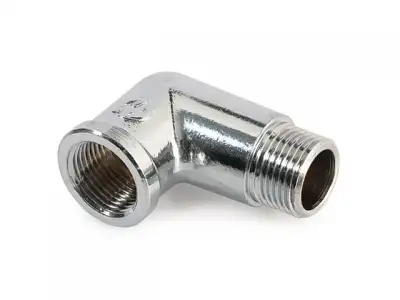 Колено вн.- нар. 1/2 Хром, General Fittings наличный и безналичный расчет