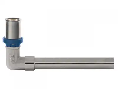 Колено 16(2,0)х15 для подкл. к радиатору, пресс, 300мм General Fittings наличный и безналичный расчет
