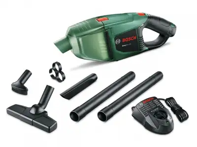 Аккум. пылесос BOSCH EasyVac 12 в кор. + аксессуары (12.0 В, 1 акк., 2.5 А/ч, Li-Ion, 0,35 л, класс: L, самоочистка: нет) наличный и безналичный расчет