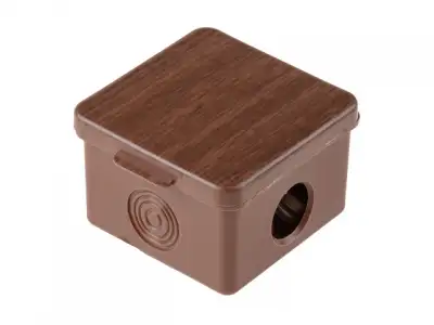 Коробка распаечная ОП 65х65х50мм, бук, 4 мембр. вх. IP54 ЮПИТЕР наличный и безналичный расчет