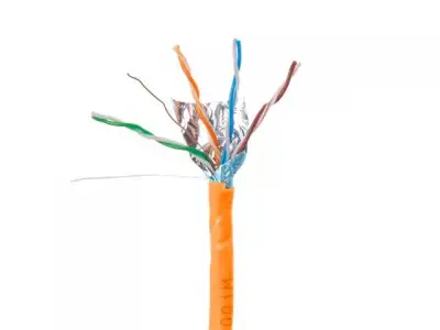 Кабель витая пара F/UTP Cat5E 4х2х24AWG (0.51мм) 305м, CCA, внутр. (ПВХ) Юпитер (ЮПИТЕР) наличный и безналичный расчет