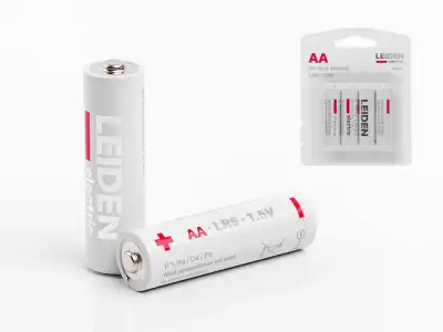 Батарейка AA LR6 1,5V alkaline 4шт. LEIDEN ELECTRIC наличный и безналичный расчет