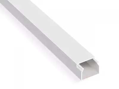 Кабель-канал 20х10 белый (2м) LEIDEN ELECTRIC наличный и безналичный расчет