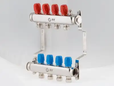 Коллекторная группа AVE135, 4 вых. AV Engineering наличный и безналичный расчет