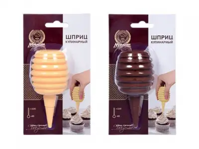 Шприц кулинарный, силиконовый, 11х5 см, MARMITON (Цвета в ассортименте) наличный и безналичный расчет