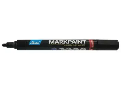 Маркер промышл. перманентный на основе жидк. краски MARKAL MARKPAINT ЧЕРНЫЙ (Толщина линии 2 мм. Цвет черный) наличный и безналичный расчет